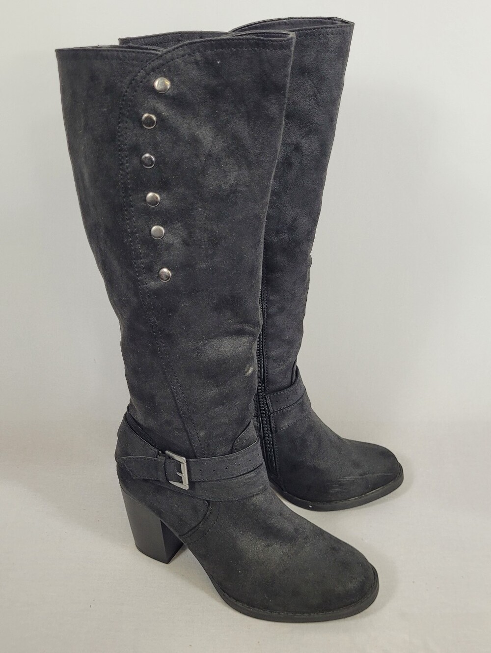 Rampage 18 In Tall Praise Boots With 4-in Heels Size 10m